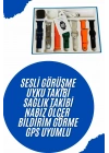 ÇOK SATAN Akıllı Saat 7 Kordon Hediyeli Takvim Alarm Nabız Ölçer Bildirim Görme Sesli Görüşme