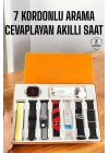 ÇOK SATAN Akıllı Saat 7 Kordonlu Bildirim Görebilen Metal Kordon GPS Özelliği