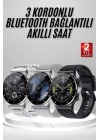ÇOK SATAN Akıllı Saat Amoled Ekran Bluetooth Bağlantılı Sesli Görüşme Nabız Ölçer