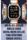 ÇOK SATAN Akıllı Saat Amoled Ekran NFC Uyumlu Spor Modları Android ve İOS Uyumlu