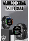 ÇOK SATAN Akıllı Saat Bluetooth Bağlantılı Amoled Ekran Uyku ve Sağlık Takibi