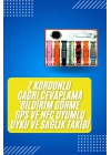 ÇOK SATAN Akıllı Saat Çağrı Cevaplayabilen Unısex 7 Kordonlu Müzik Dinleme