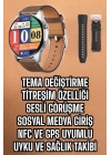 ÇOK SATAN Akıllı Saat Çok Fonksiyonlu Yeni Nesil Bluetooth Bağlantılı Sesli Görüşme