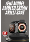 ÇOK SATAN Akıllı Saat Kordon Hediyeli Güçlü Batarya Kapasiteli Titreşimli Bildirim Görme Unisex