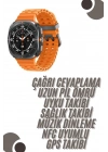 ÇOK SATAN Akıllı Saat Unısex Zarif Görünümlü Titanyum Kasa Amoled Ekran Müzik Dinleme