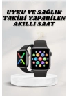 ÇOK SATAN Akıllı Saat Wireless Şarj Yüksek Çözünürlüklü Müzik Dinleme Sesli Cevaplama