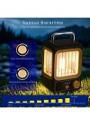 ÇOK SATAN Ampul Solar Şarj Edilebilir 12 Led 1 Rustikli Led Kamp Lambası
