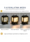 ÇOK SATAN Ampul Solar Şarj Edilebilir 12 Led 1 Rustikli Led Kamp Lambası