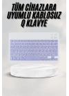 ÇOK SATAN Android ve İOS Uyumlu Bluetooth Kablosuz Türkçe Q Klavye Renkli