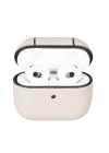 ÇOK SATAN Apple AirPods 3.nesil Uyumlu Deri Kılıf Juni ERC3 Bej