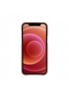 ÇOK SATAN Apple iPhone 12 Pro Uyumlu Deri Arka Kapak F360 G2 Antik Kahve