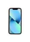 ÇOK SATAN Apple iPhone 13 Pro Max Uyumlu Deri Arka Kapak ROCK G2