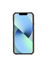 ÇOK SATAN Apple iPhone 13 Pro Uyumlu Deri Arka Kapak UJ RST2EF Taba