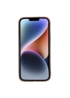 ÇOK SATAN Apple iPhone 14 Plus Uyumlu Deri Arka Kapak ROCK G2