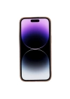 ÇOK SATAN Apple iPhone 14 Pro Max Uyumlu Deri Arka Kapak ROCK G2