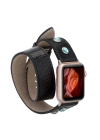 ÇOK SATAN Apple Watch Uyumlu Deri Kordon 38-40-41mm DT FT RST1