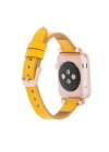ÇOK SATAN Apple Watch Uyumlu Deri Kordon 38-40-41mm Ferro FL12