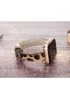 ÇOK SATAN Apple Watch Uyumlu Deri Kordon 38-40-41mm Ferro LEO1N