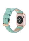 ÇOK SATAN Apple Watch Uyumlu Deri Kordon 38-40-41mm Ferro RT BRN7