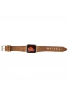 ÇOK SATAN Apple Watch Uyumlu Deri Kordon 38-40-41mm G19-BA7 Taba