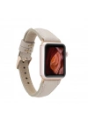 ÇOK SATAN Apple Watch Uyumlu Deri Kordon 38-40-41mm Slim ERC3 Bej