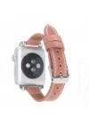 ÇOK SATAN Apple Watch Uyumlu Deri Kordon 38-40-41mm Slim G17