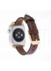ÇOK SATAN Apple Watch Uyumlu Deri Kordon 38-40-41mm Slim RST2EF