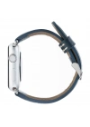 ÇOK SATAN Apple Watch Uyumlu Deri Kordon 38-40-41mm SNB Lacivert