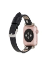 ÇOK SATAN Apple Watch Uyumlu Deri Kordon 38-40-41mm TR RST1