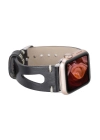 ÇOK SATAN Apple Watch Uyumlu Deri Kordon 42-44-45mm 42BA2 RST1