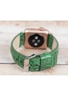 ÇOK SATAN Apple Watch Uyumlu Deri Kordon 42-44-45mm Croco YK04