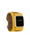 ÇOK SATAN Apple Watch Uyumlu Deri Kordon 42-44-45mm Cuff FL12