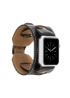 ÇOK SATAN Apple Watch Uyumlu Deri Kordon 42-44-45mm Cuff RST1