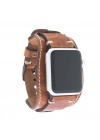 ÇOK SATAN Apple Watch Uyumlu Deri Kordon 42-44-45mm Cuff V18