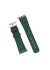 ÇOK SATAN Apple Watch Uyumlu Deri Kordon 42-44-45mm DE6 Yeşil
