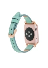 ÇOK SATAN Apple Watch Uyumlu Deri Kordon 42-44-45mm Ferro BRN7