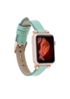 ÇOK SATAN Apple Watch Uyumlu Deri Kordon 42-44-45mm Ferro BRN7