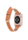 ÇOK SATAN Apple Watch Uyumlu Deri Kordon 42-44-45mm Ferro RT NU3