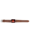 ÇOK SATAN Apple Watch Uyumlu Deri Kordon 42-44-45mm NM1-AS2 Taba