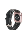 ÇOK SATAN Apple Watch Uyumlu Deri Kordon 42-44-45mm NM3 AS5