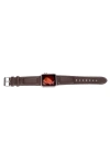 ÇOK SATAN Apple Watch Uyumlu Deri Kordon 42-44-45mm NM4-AS4 Kahve