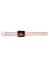 ÇOK SATAN Apple Watch Uyumlu Deri Kordon 42-44-45mm NU2 Pembe