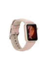 ÇOK SATAN Apple Watch Uyumlu Deri Kordon 42-44-45mm NU2 Pembe