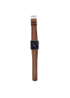 ÇOK SATAN Apple Watch Uyumlu Deri Kordon 42-44-45mm RST2EF Taba