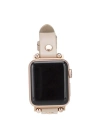 ÇOK SATAN Apple Watch Uyumlu Deri Kordon 42-44-45mm RT ERC3 Bej