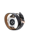 ÇOK SATAN Apple Watch Uyumlu Deri Kordon 42-44-45mm Slim DTGT RST1