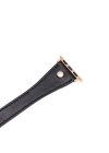 ÇOK SATAN Apple Watch Uyumlu Deri Kordon 42-44-45mm Slim DTGT RST1