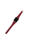ÇOK SATAN Apple Watch Uyumlu Deri Kordon 42-44-45mm Slim ERC2
