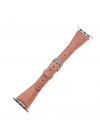 ÇOK SATAN Apple Watch Uyumlu Deri Kordon 42-44-45mm Slim G17