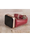 ÇOK SATAN Apple Watch Uyumlu Deri Kordon 42-44-45mm Slim V4EF